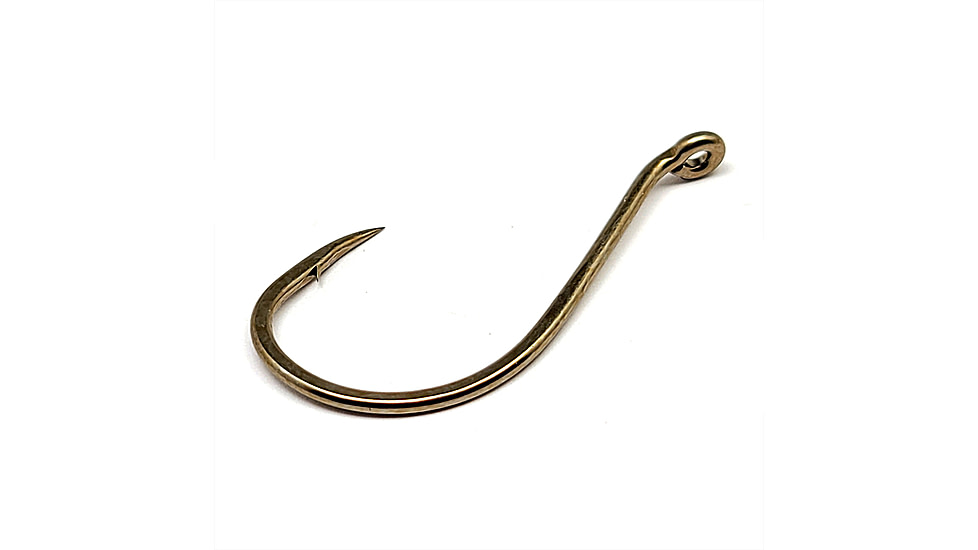 Gamakatsu 0 Octopus Hook, Barbed, Needle Point, Ringed Eye, Size 2, 8 per Pack, 2109