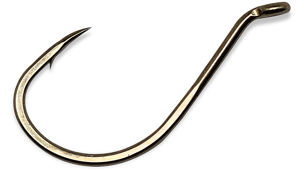 Gamakatsu 0 Octopus Hook, Barbed, Needle Point, Ringed Eye, Size 2, 8 per Pack, 2109