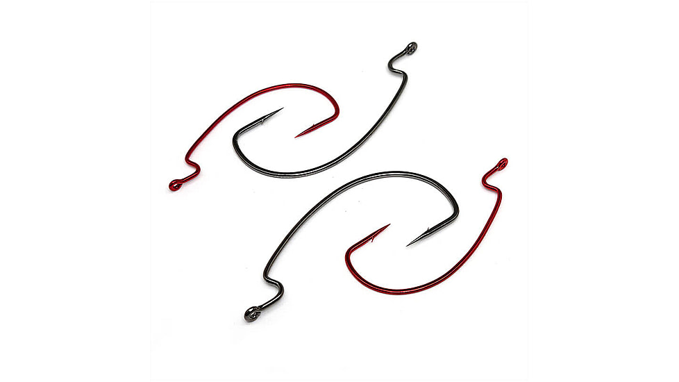 Gamakatsu EWG Shank Black Worm Hook - Size 2/0 792895