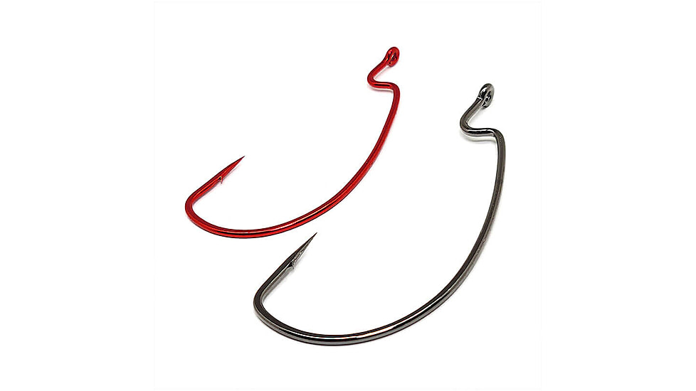 Gamakatsu EWG Shank Black Worm Hook - Size 2/0 792895