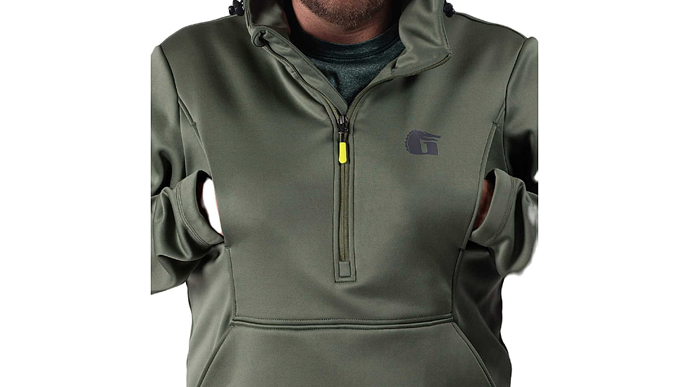 Gator Waders Camp Hoodie - Mens, Mossy Oak Bottomland, 2XL, CH32MXXL