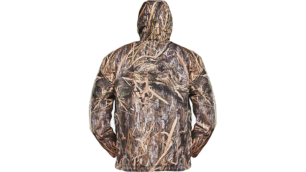 Gator Waders Waterproof 1/2 Zip Bog Hoodie - Mens, Mossy Oak Habitat, 3XL, BOG45M3XL