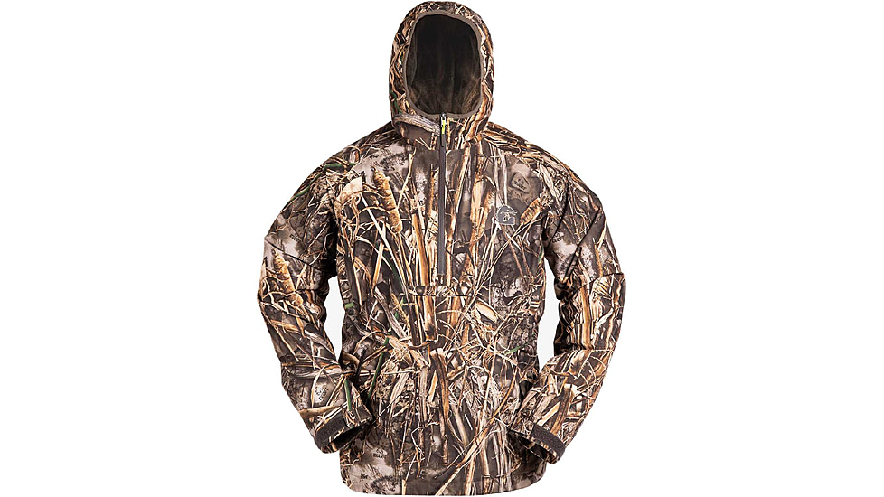 Gator Waders Waterproof 1/2 Zip Bog Hoodie - Mens, Realtree Max-7, Extra Large, BOG58MXL