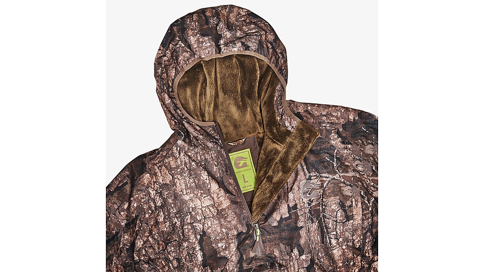 Gator Waders Waterproof 1/2 Zip Bog Hoodie - Mens, Realtree Timber, 2XL, BOG34M2XL