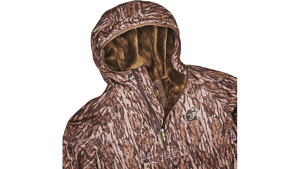 Gator Waders Waterproof 1/2 Zip Bog Hoodie - Womens, Mossy Oak Bottomland, Large, BOG32WL