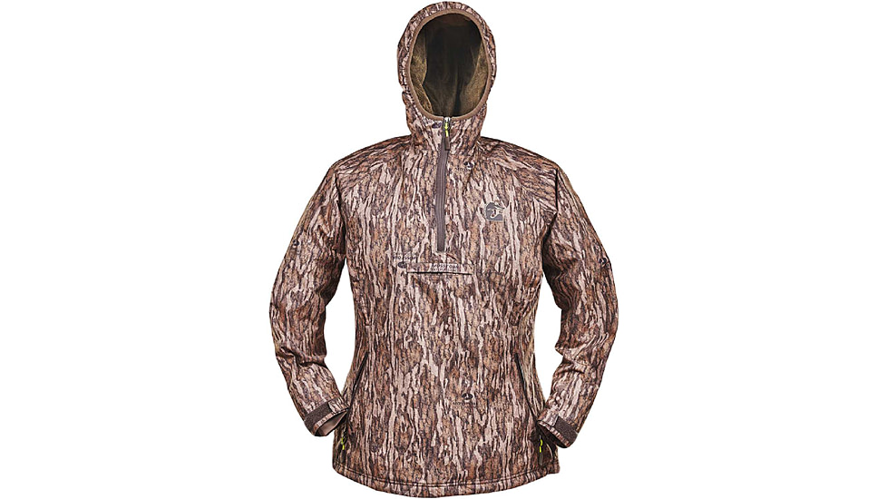 Gator Waders Waterproof 1/2 Zip Bog Hoodie - Womens, Mossy Oak Bottomland, Large, BOG32WL