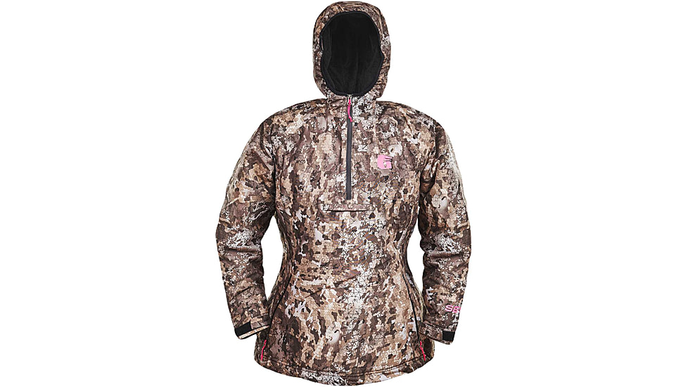 Gator Waders Waterproof 1/2 Zip Bog Hoodie - Women's, Seven, Large, BOG41WL