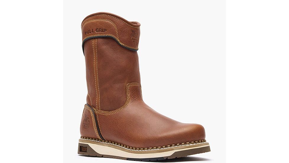 Georgia Boot AMP LT Wedge Mens Pull On Work Boot