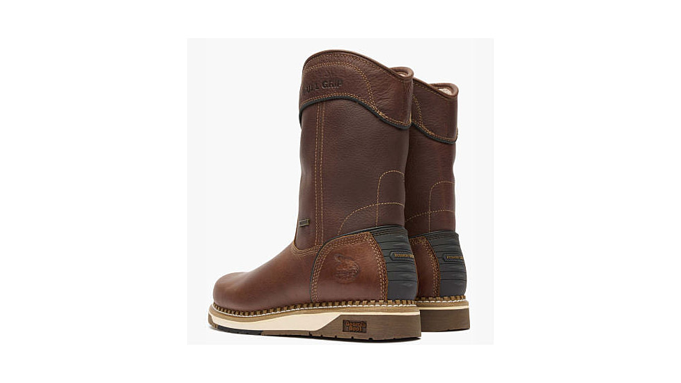 Georgia Boot AMP LT Wedge Waterproof Mens Pull-On Work Boot
