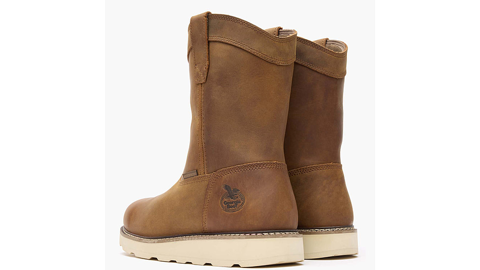 Georgia Boot Core 37 10in Waterproof Mens Pull-On Wedge Boot
