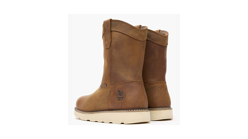Georgia Boot Core 37 Wedge with 10in Steel Toe Mens Pull-On Work Boot
