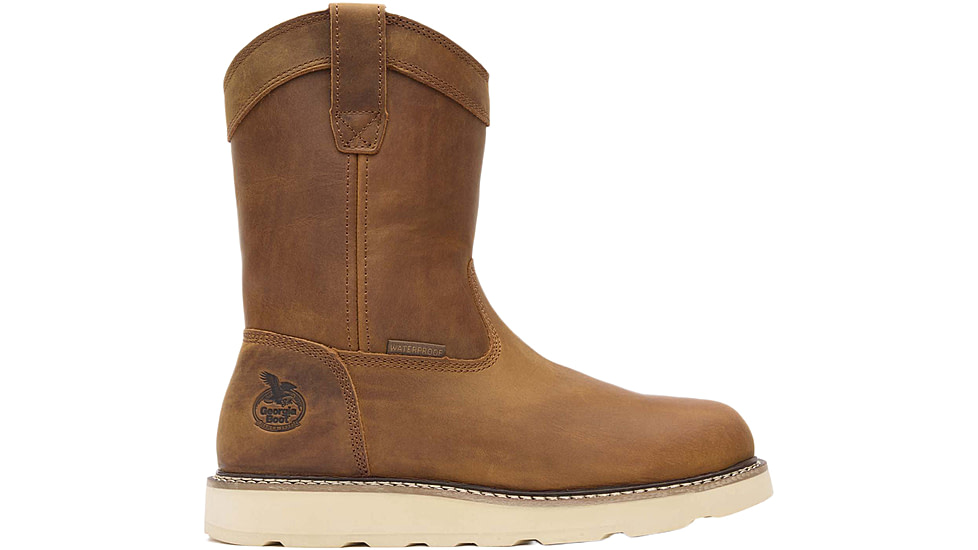 Georgia Boot Core 37 10in Waterproof Mens Pull-On Wedge Boot