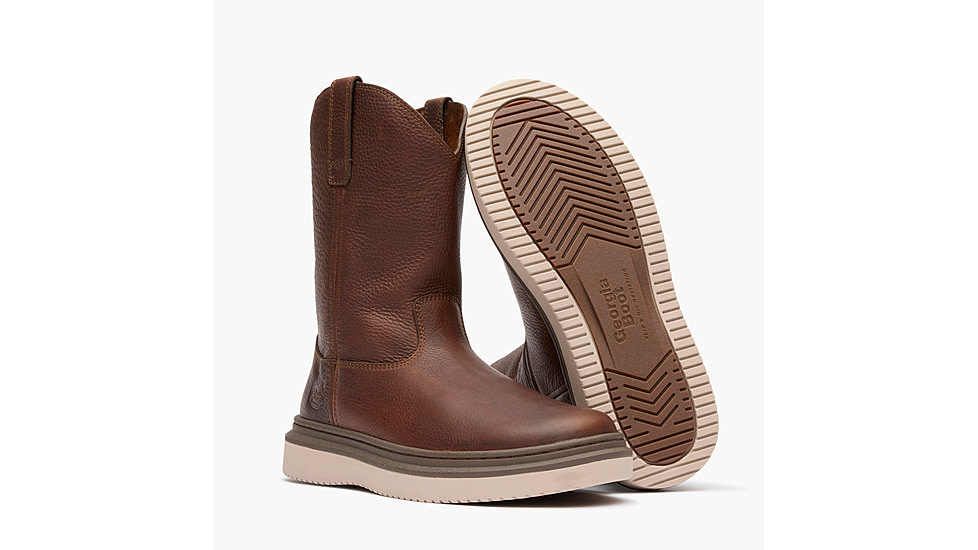Georgia Boot Wedge SuperLyte 11in Mens Pull-On Work Boot