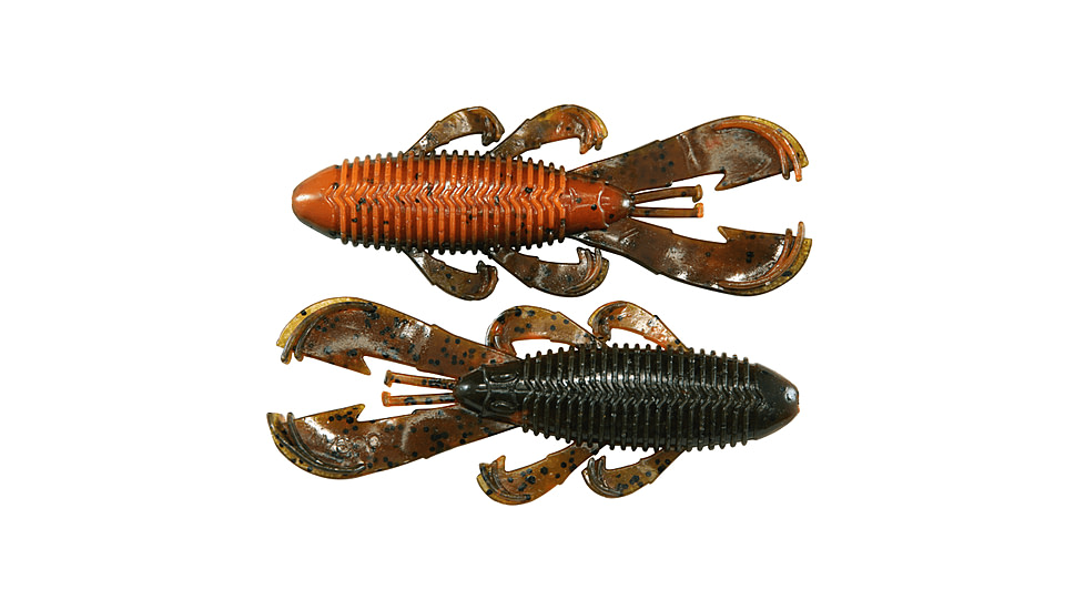 Googan Squad The Original Fat Creature Bait, 3, 3.3in, Alabama Craw, GBB-33-ALA