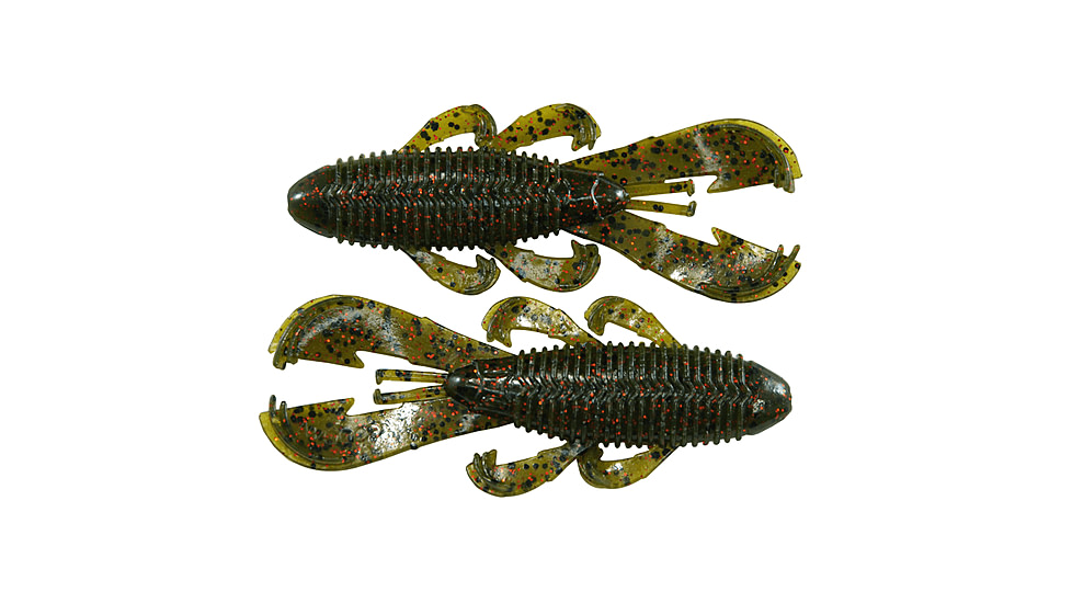 Googan Squad Bandito Bug Soft Bait, 8, 4in, Watermelon Red Flake, GBB-WMR