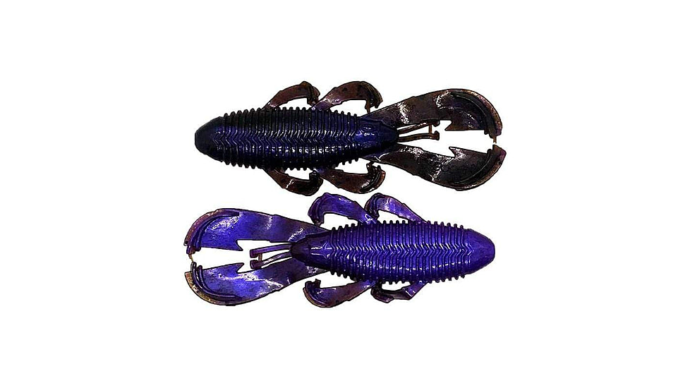 Googan Squad Bandito Bug, 3.3in, Green Pumpkin Purple, GBB-33-GPU