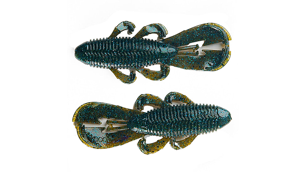 Googan Squad Bandito Bug Bait, Green Pumpkin Blue, 4, GBB-GPB