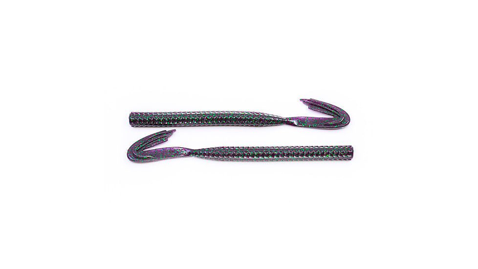 Googan Squad Blazin Worm, 6in, Junebug, GBW-JUN