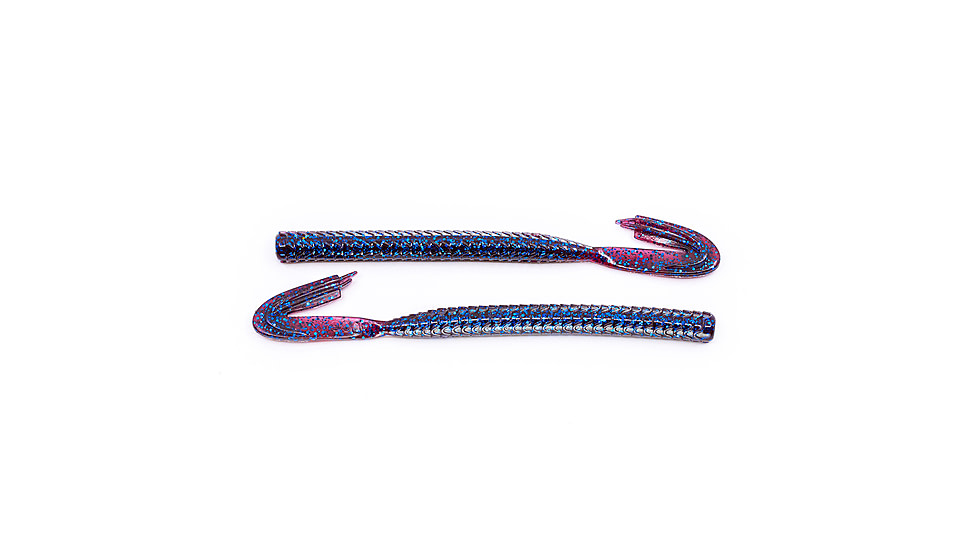 Googan Squad Blazin Worm, 6in, Plum, GBW-PLM