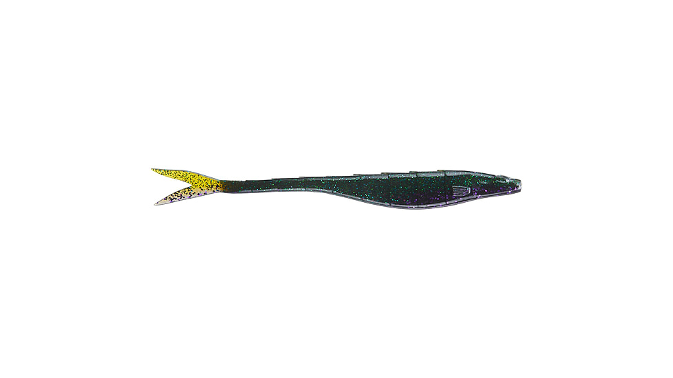 Googan Squad Dart Plastic Misc Soft Bait, 7, 6in, Sprayed Lettuce, GDT-6-SPL