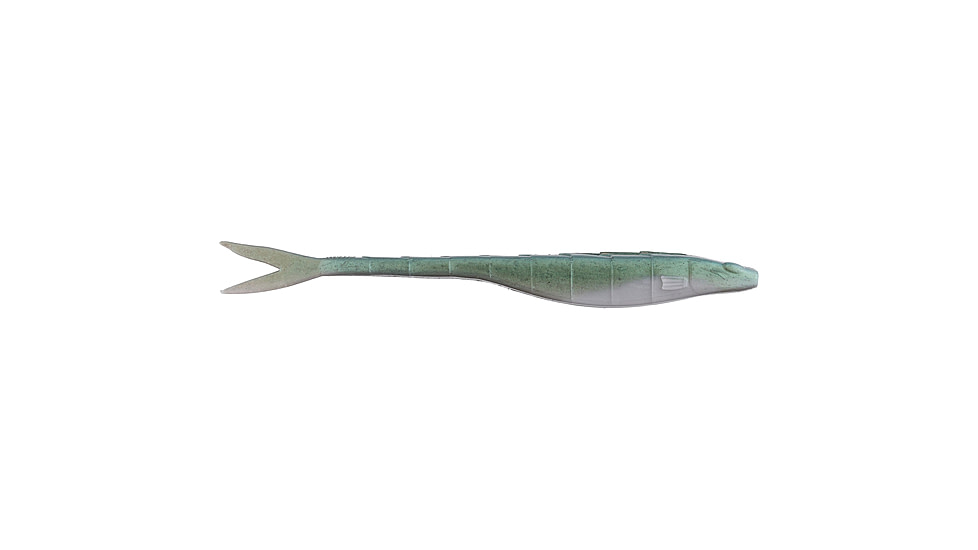 Googan Squad Dart Plastic Misc Shad, 7, 7in, Green Gizzard Shad, GDT-7-GGS
