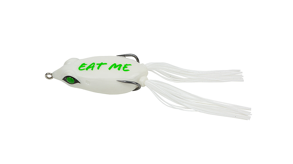 Googan Squad Filthy Frog Hard Bait, 2 1/2in, 5/8 oz, White, 10-50-GGS-10000C