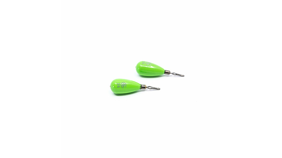 Googan Squad Green Series Tungsten Dropshot Weights, Googan Green, 1/2oz, GTD-12-GG