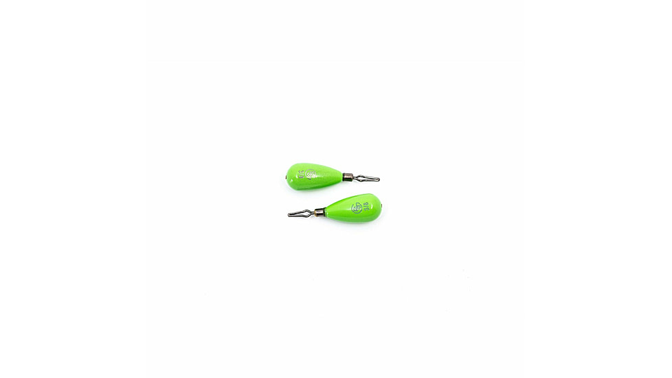 Googan Squad Green Series Tungsten Dropshot Weights, Googan Green, 1/2oz, GTD-12-GG