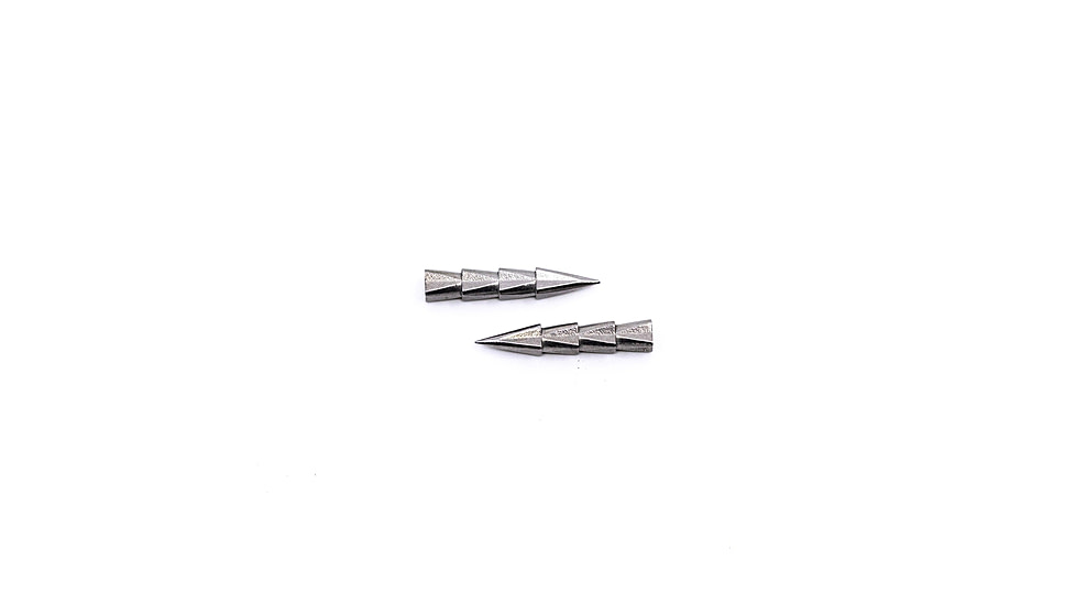 Googan Squad Green Series Tungsten Nail Weights, Plain, 3/64oz, GTN-364-PL