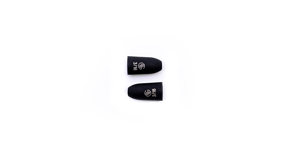 Googan Squad Green Series Tungsten Worm Weigths, Black, 3/16oz, GTW-316-BL