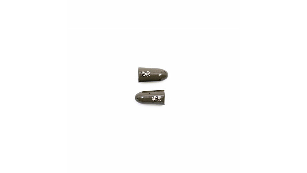 Googan Squad Green Series Tungsten Worm Weigths, Green Pumkin, 1/8oz, GTW-18-GP