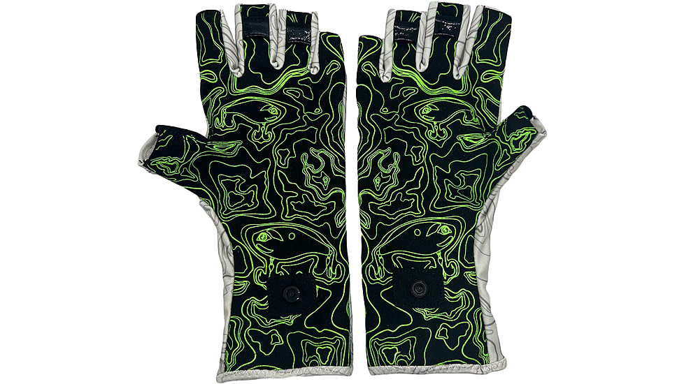 Googan Squad Grey Topo Sun Glove - Mens, Extra Large, One Size, GS273-XL