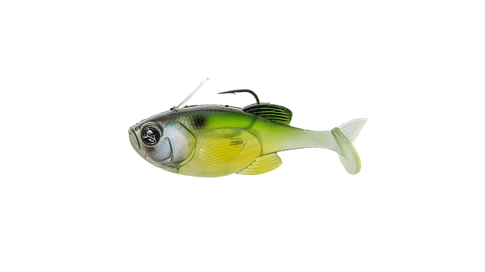 Googan Squad Guppy Swimbait, 3.8in, 1/4 oz, Shad Nasty, GBG-3814-SHN