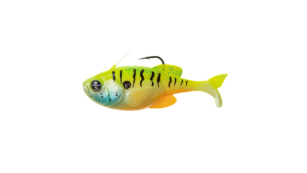 Googan Squad Guppy Swimbait, 3.8in, 1/4 oz, Toxic Gill, GBG-3814-TXG