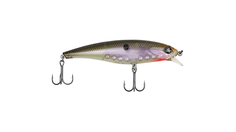 Googan Squad Jr. Scout Hard Bait, 3 1/2in, 3/8 oz, Native Shad, 10-01-GGS-10002E