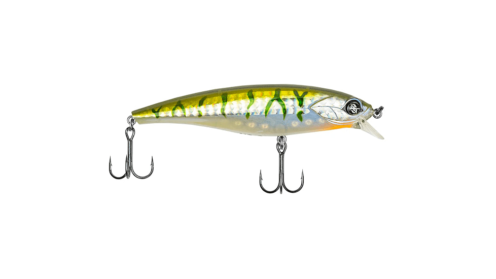 Googan Squad Jr. Scout Hard Bait, 3 1/2in, 3/8 oz, Yellow Perch, 10-01-GGS-10002X