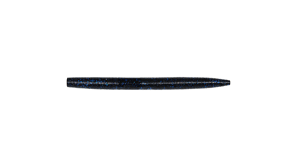Googan Squad Lunker Log Soft Bait, 10, 4in, Black Blue Flake, GLL-4-BLB
