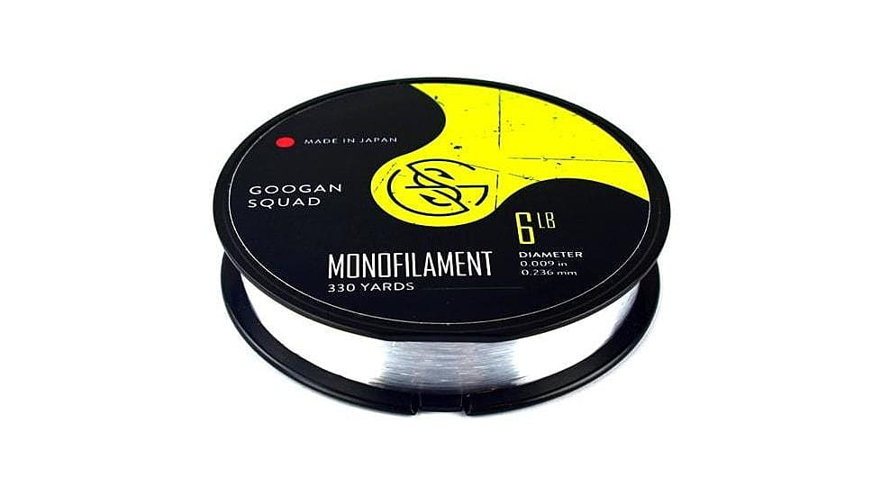 Googan Squad Monofilament Line, 6lb, 330yd, 30-02-GGS-100686M