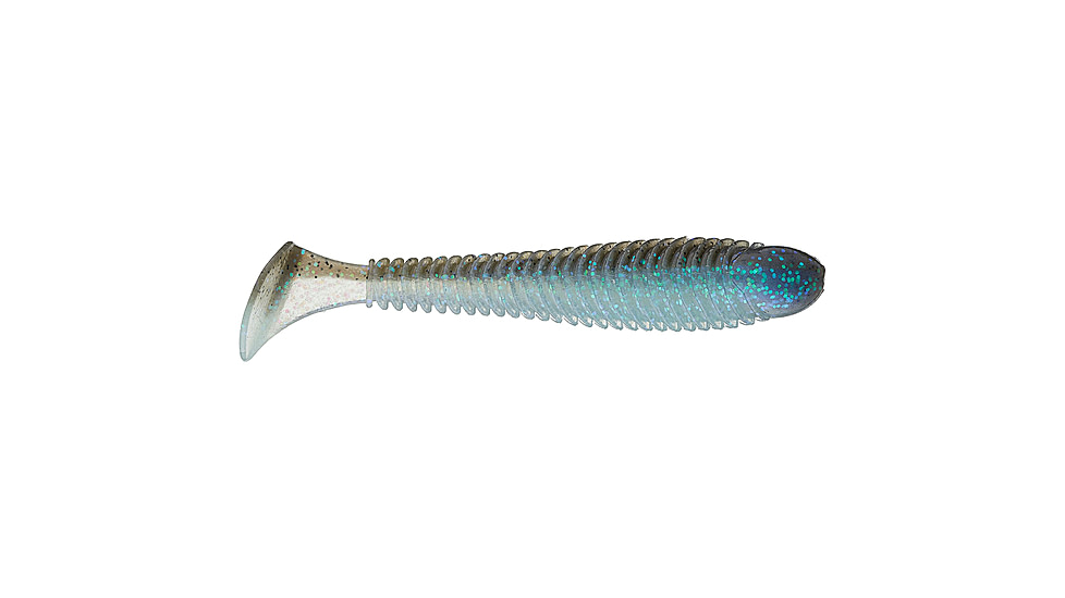 Googan Squad Saucy Swimmer, 2.8in, Electric Shad, GSW-28-ELS