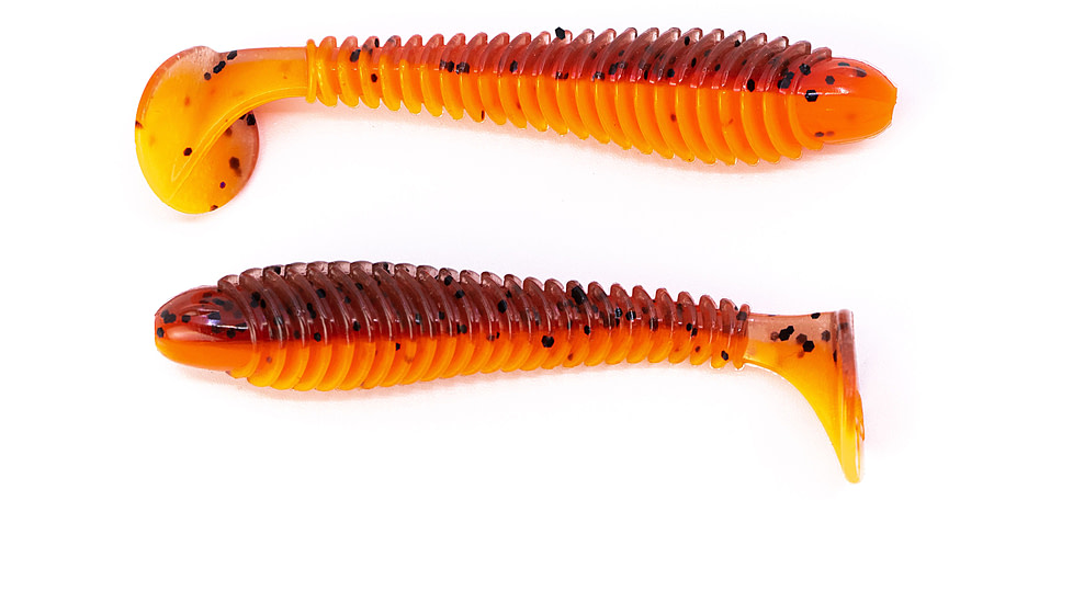 Googan Squad Saucy Swimmer, 2.8in, Flamin Hot, GSW-28-FLM