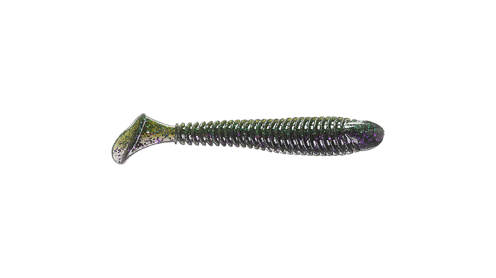 Googan Squad Saucy Swimmer, 3.8in, Sprayed Lettuce, GSW-38-SPL