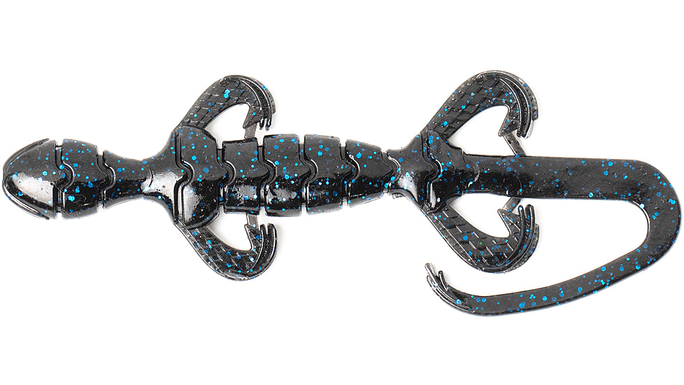 Googan Squad Slizzard, 7in, Black Blue Flake, GSL-BLB