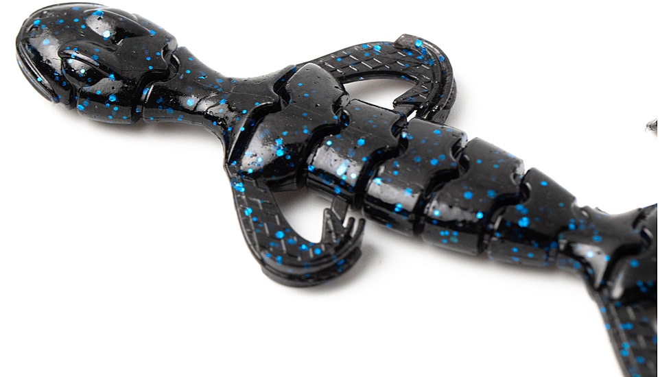 Googan Squad Slizzard, 7in, Black Blue Flake, GSL-BLB