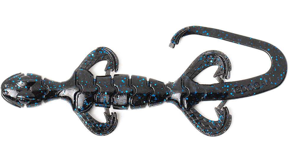 Googan Squad Slizzard, 7in, Black Blue Flake, GSL-BLB