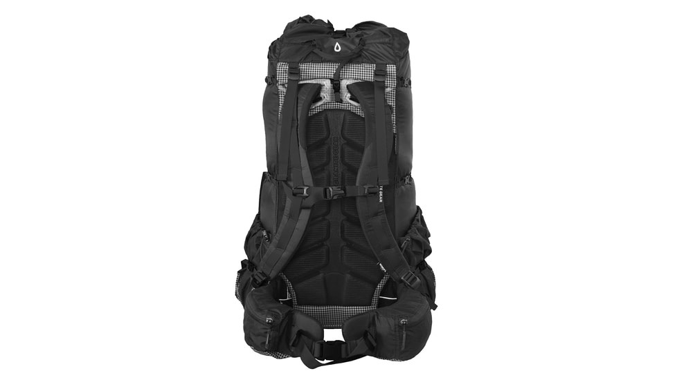 Granite Gear Blaze 60 Backpack - Mens, Black/Black Gingham, Short, 5000025-0001