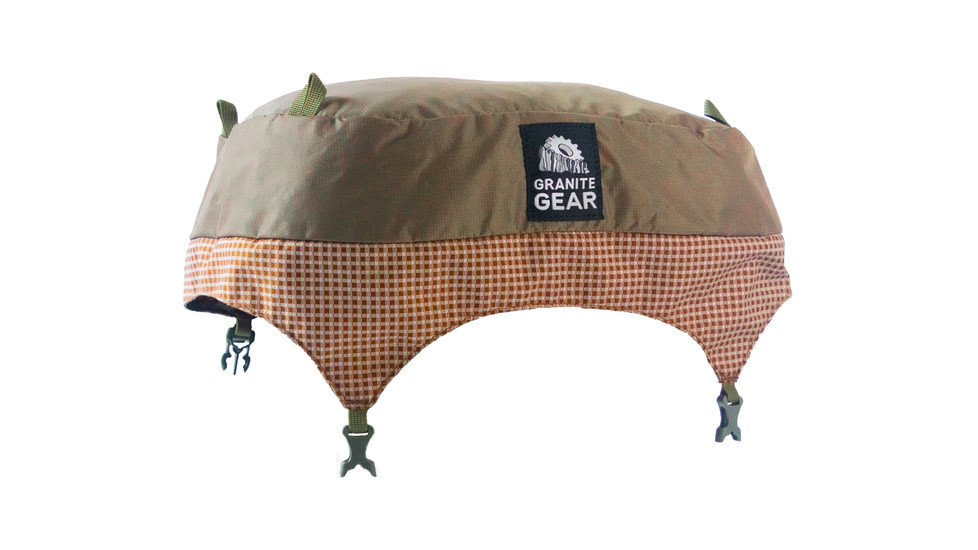 Granite Gear Blaze 60 Backpack - Mens, Clay/Brown Gingham/Walleye, Short, 5000025-7007