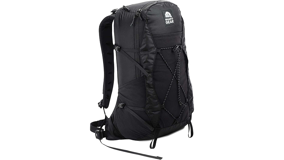 Granite Gear Dagger Eco Daypack, 22 Liters, Black, 22L, 52052-0001-PC