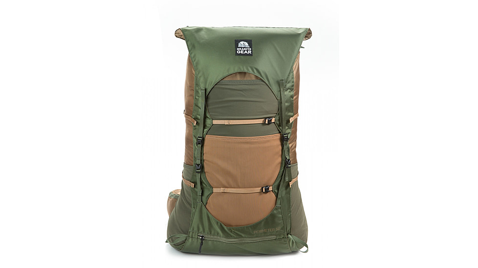 Granite Gear Perimeter 50 Backpack - Regular, Bourbon / Pine, 18in - 21in, 5000152-7005