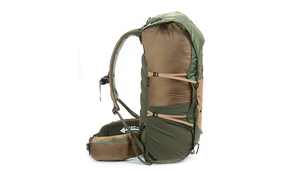 Granite Gear Perimeter 50 Backpack - Regular, Bourbon / Pine, 18in - 21in, 5000152-7005