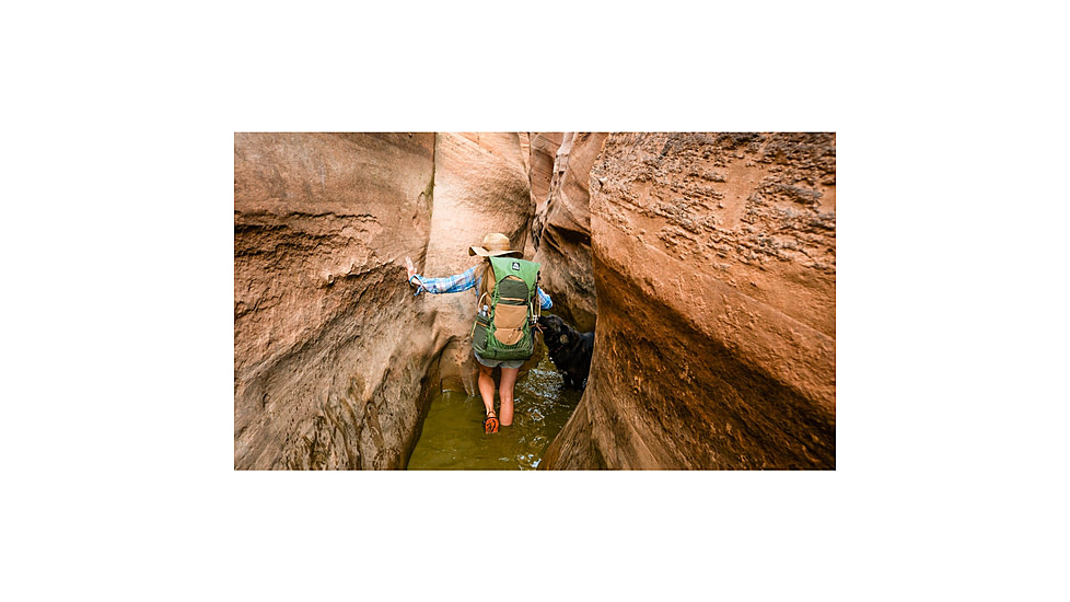 Granite Gear Perimeter 50 Backpack - Regular, Bourbon / Pine, 18in - 21in, 5000152-7005